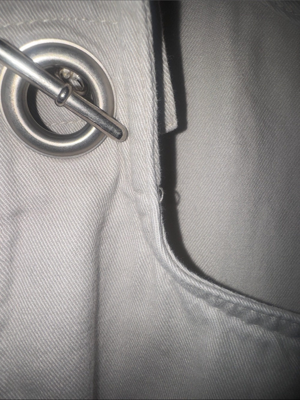 Blue J Light Gray Sleeveless Pinafore Dress - Picture 4 of 8